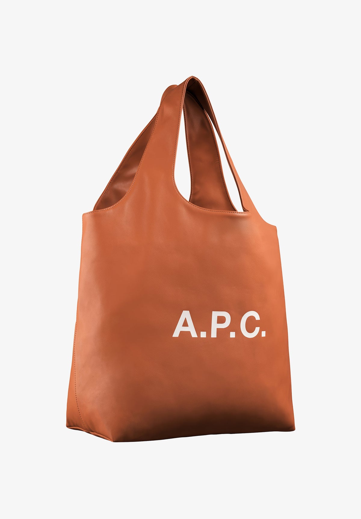 A.P.C. Ninon Tote Bag Hazelnut official side image