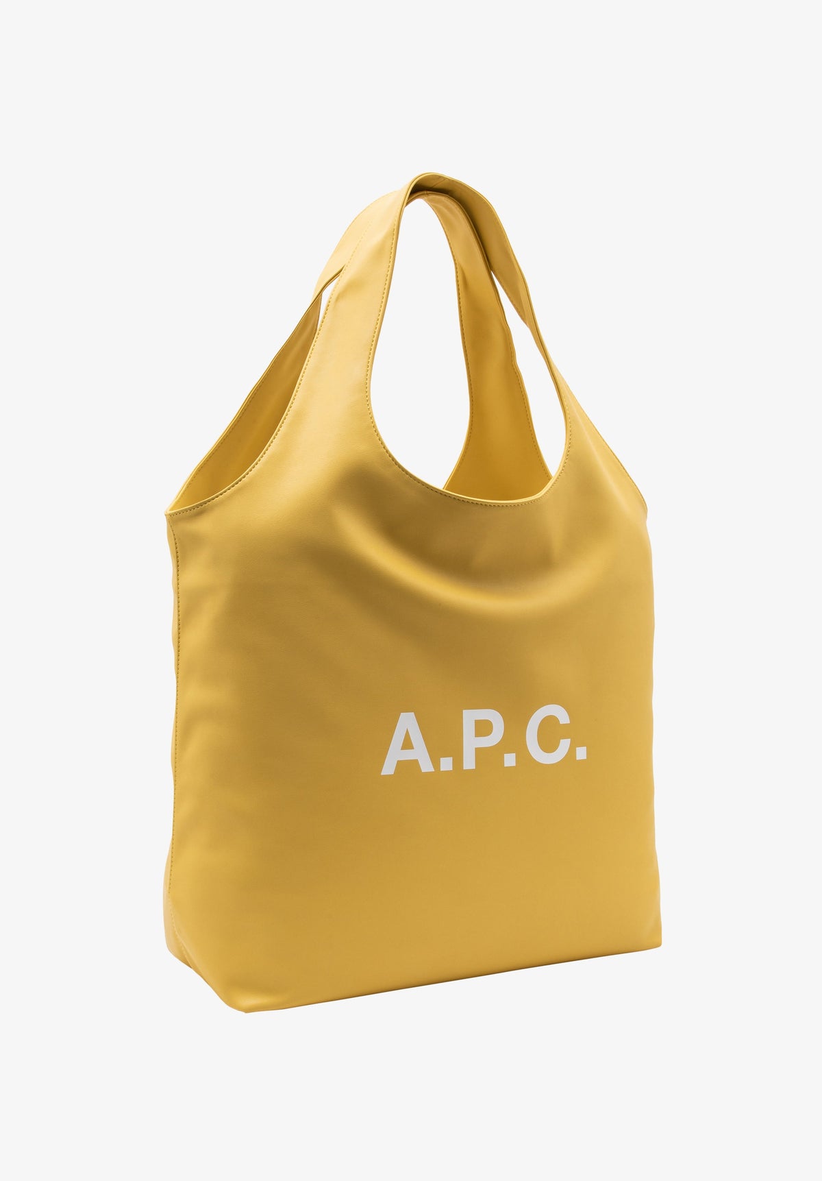 A.P.C. Ninon Tote Bag Butter Yellow official side image