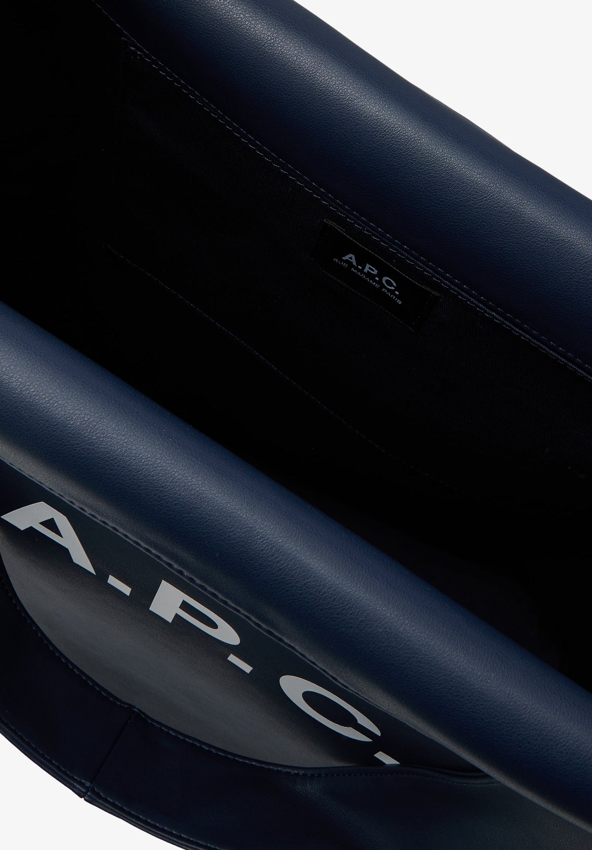 A.P.C. Ninon Tote Bag Dark Navy official detail image