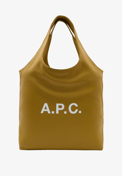 A.P.C. Ninon Tote Bag Light Olive official product image