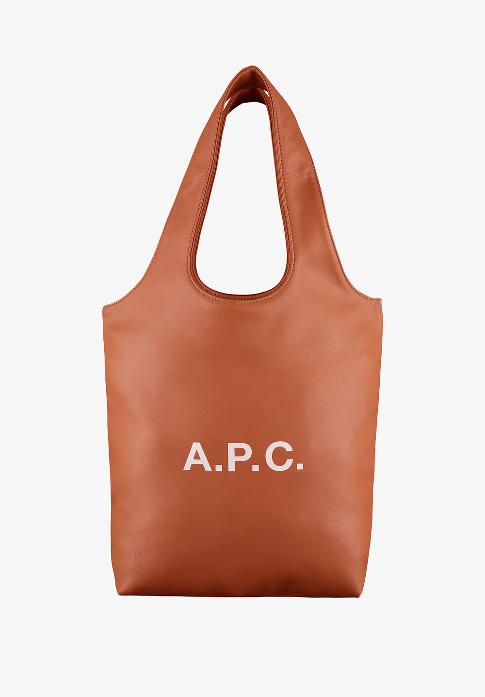 A.P.C. Ninon Small Tote Bag Hazelnut official product image