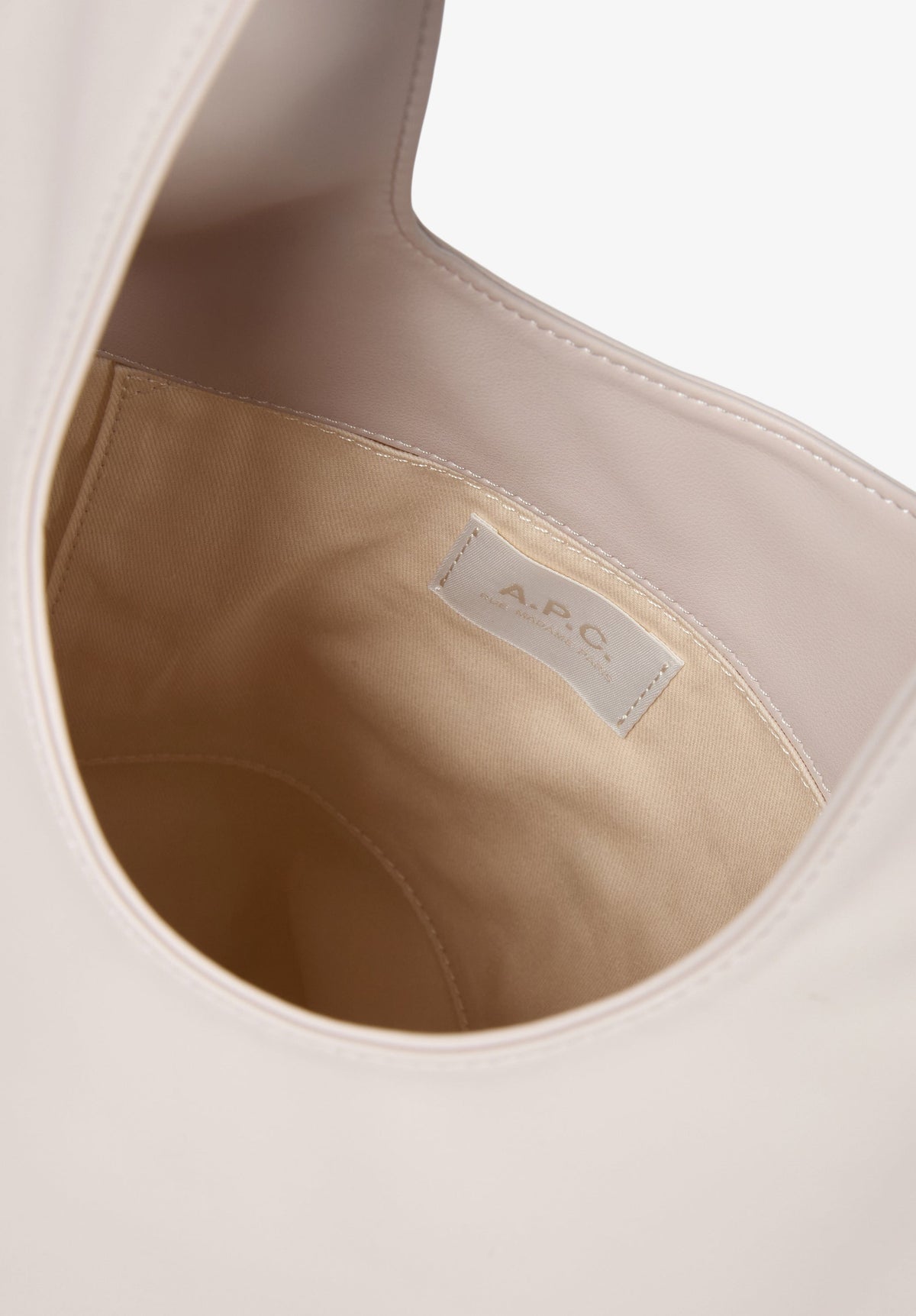 A.P.C. Ninon Small Tote Bag Parma Purple official inside image