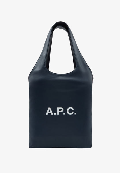 A.P.C. Ninon Small Tote Bag Dark Navy official product image