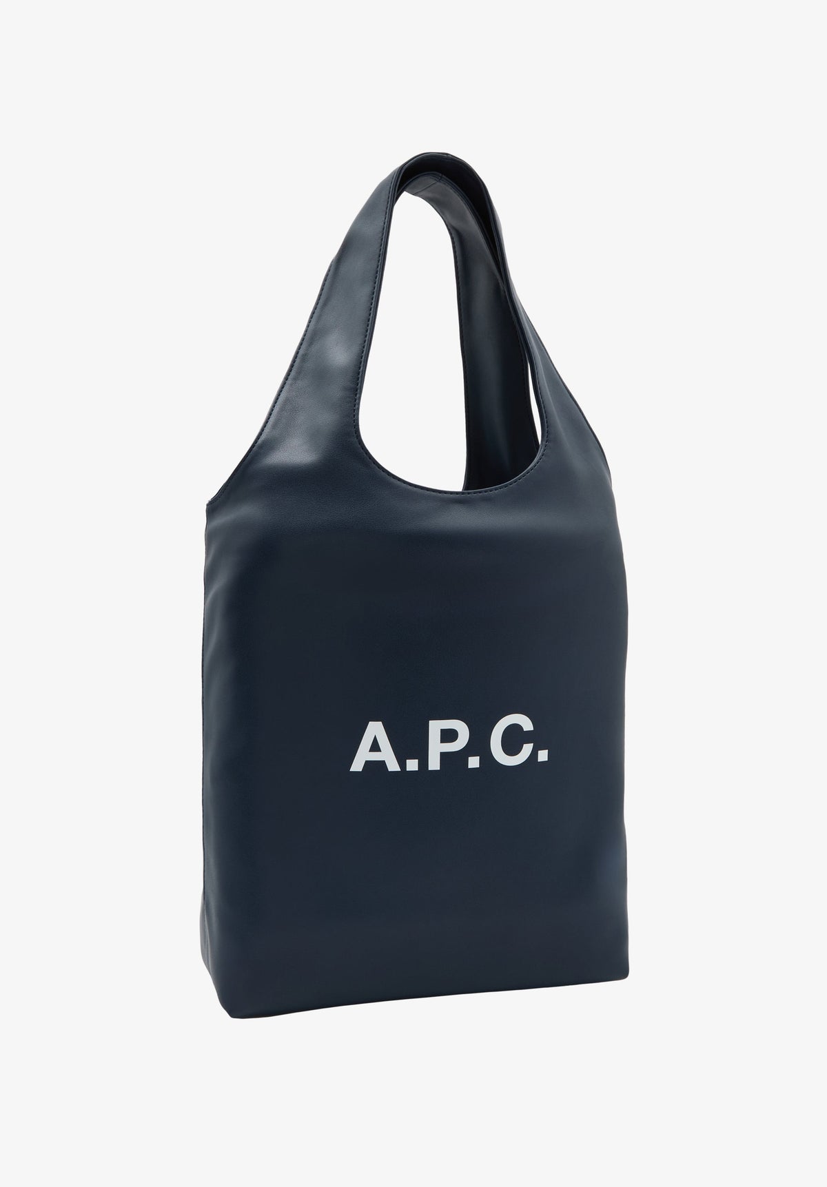 A.P.C. Ninon Small Tote Bag Dark Navy official detail image