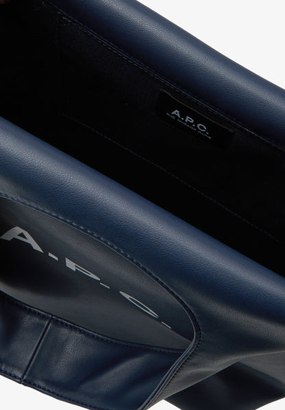 A.P.C. Ninon Small Tote Bag Dark Navy official inside image