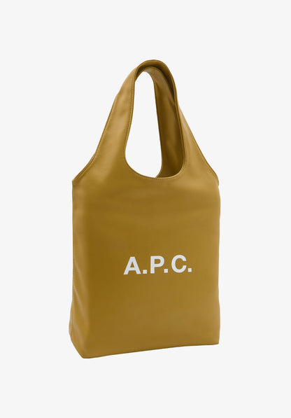 A.P.C. Ninon Small Tote Bag Light Olive official detail image