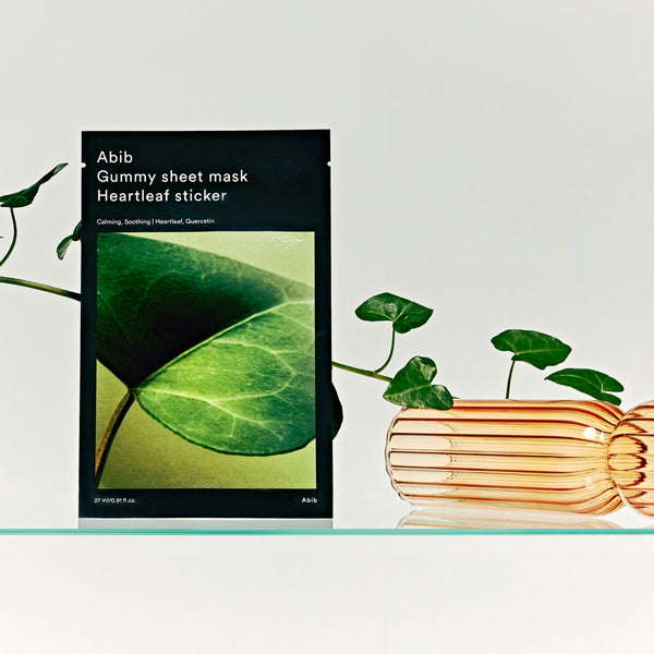[🏆OY年度得獎·臨床舒緩驗證] Abib Gummy Sheet Mask Heartleaf Sticker 香口膠魚腥草舒緩修護面膜 10片 細節圖 3
