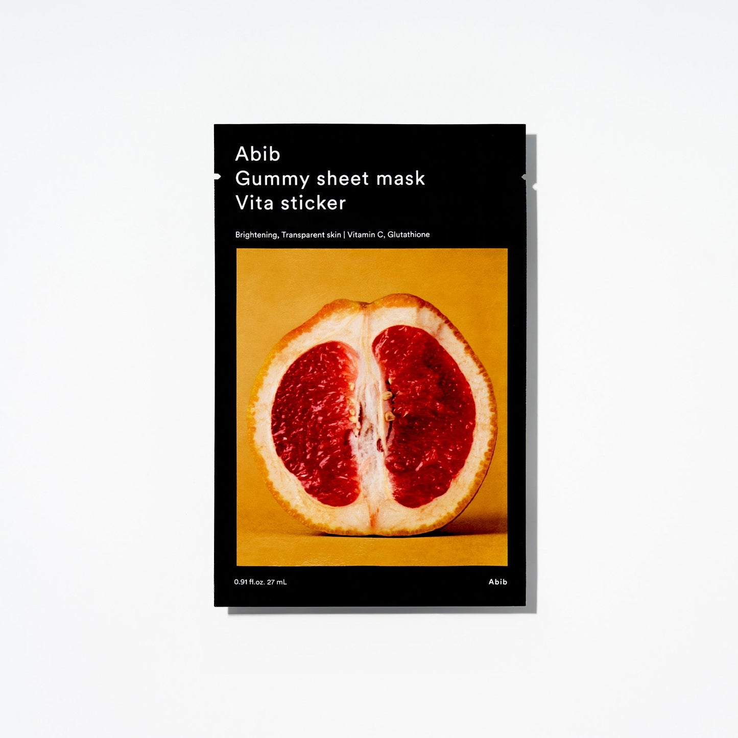[膚色暗沉必入！] Abib Gummy Sheet Mask Vita Sticker 香口膠維他命C亮白面膜 10片 細節圖 4
