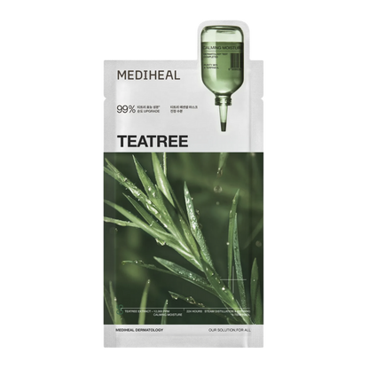 MEDIHEAL Teatree Calming Moisture Essential Mask - 茶樹鎮靜精華面膜 香港