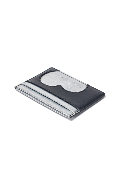 Matin Kim Heart Cut Out Card Wallet in Silver 銀色 細節圖 2