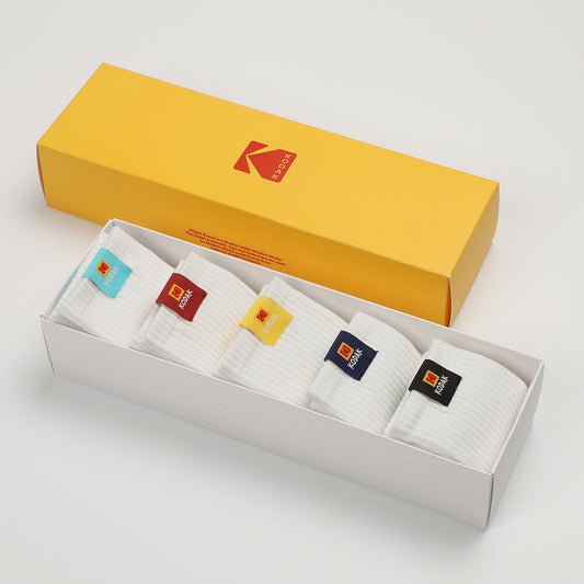 KODAK Color Label Crew Socks 5PC Multi official image 1