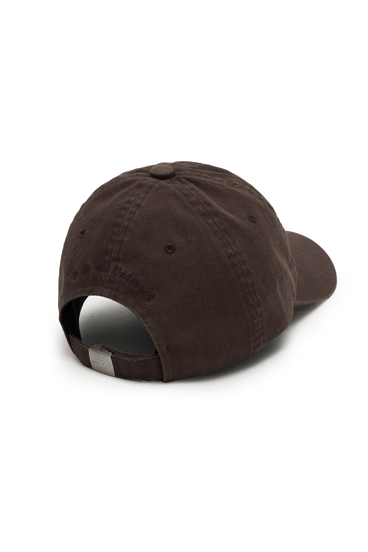 Matin Kim Matin Logo Washed Ball Cap in Brown 啡色 細節圖 3