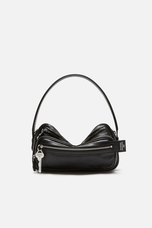 Acne Studios Camero Party shoulder bag Black official image 1