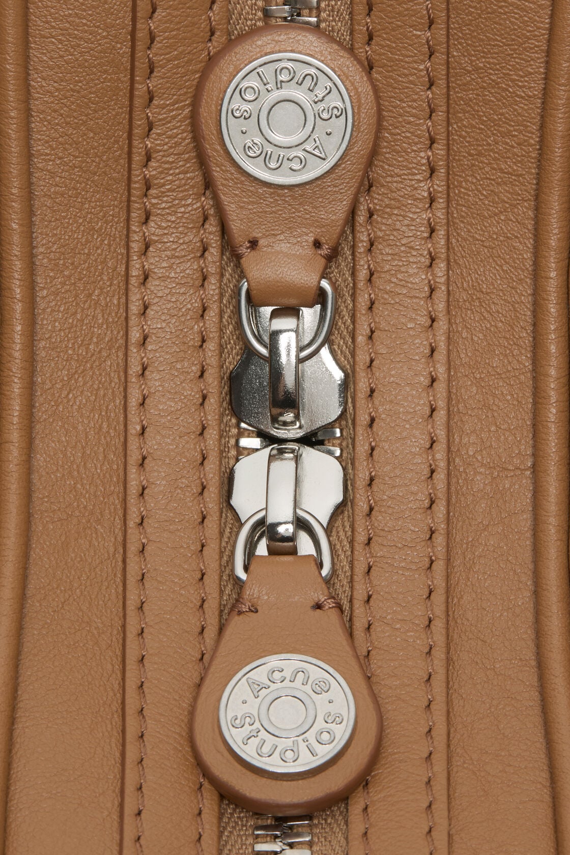 Acne Studios Camero Party Shoulder Bag Caramel brown official image 7