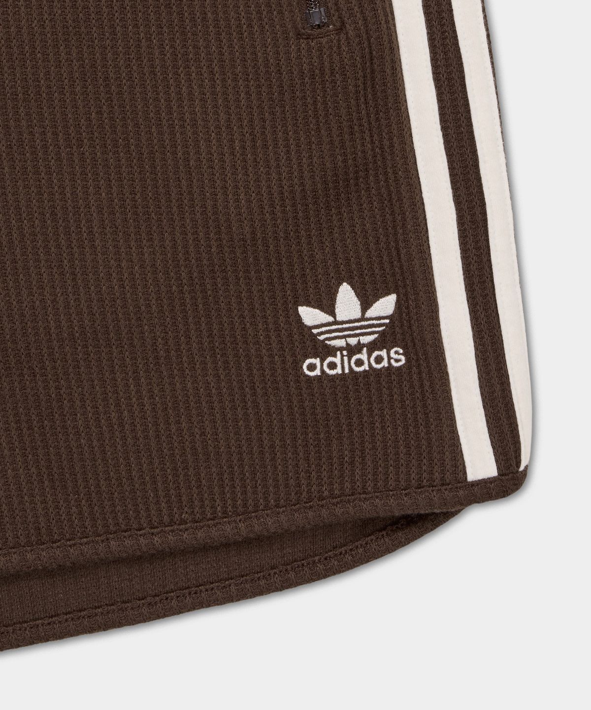 Adidas Waffle Shorts Dark Brown official image 5
