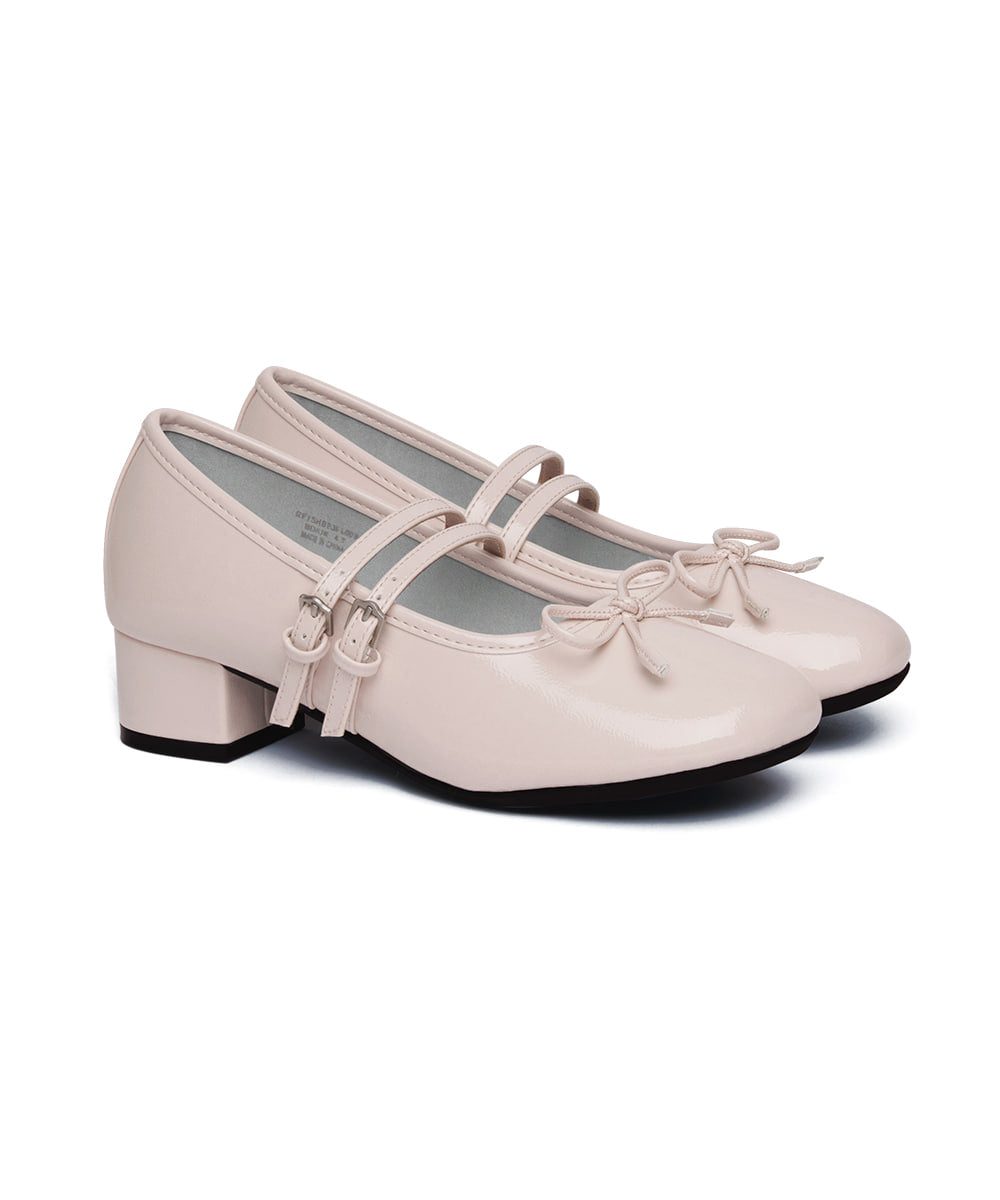 Rockfish - Square Toe Two Strap Maryjanes (4CM)