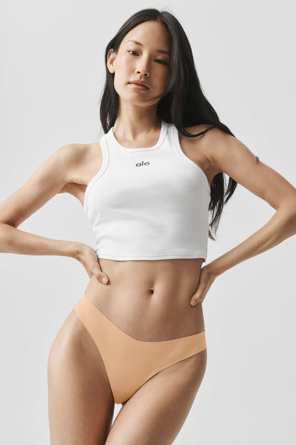 Alo Yoga Aspire Tank White/Black official image 3