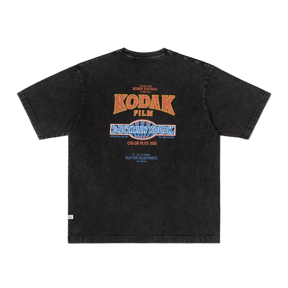 KODAK Snow Washing Graphic Short Sleeve T-Shirt Black main image
