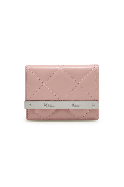 Matin Kim Puff Quilt Wallet in Pink 粉紅色 銀包 韓國代購 香港