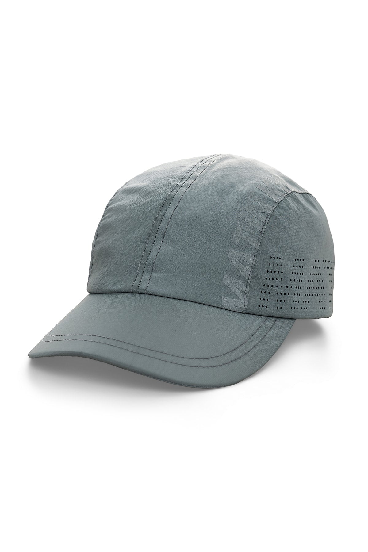 Matin Kim Mesh Logo Sporty Cap in Grey 灰色 細節圖 1