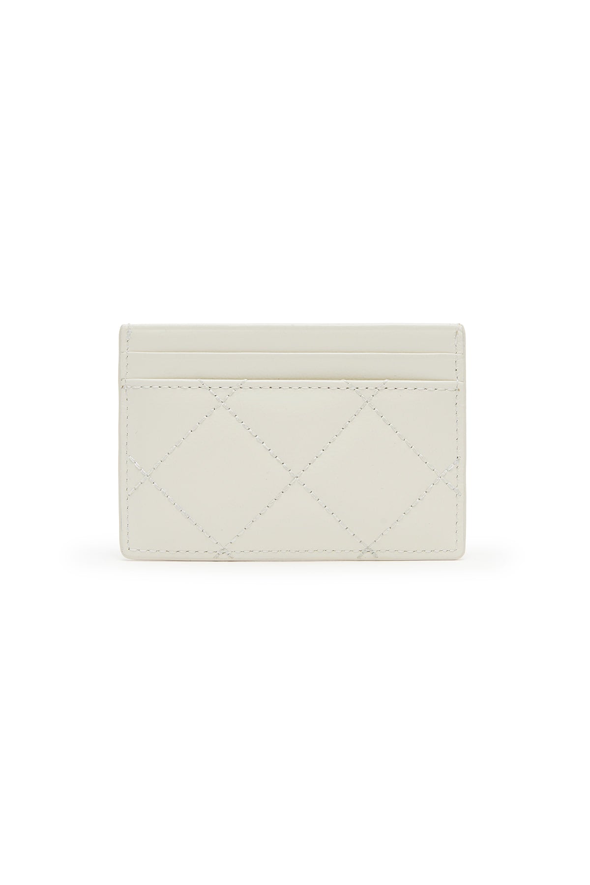 Matin Kim Puff Quilt Card Wallet in Ivory 象牙白 細節圖 2