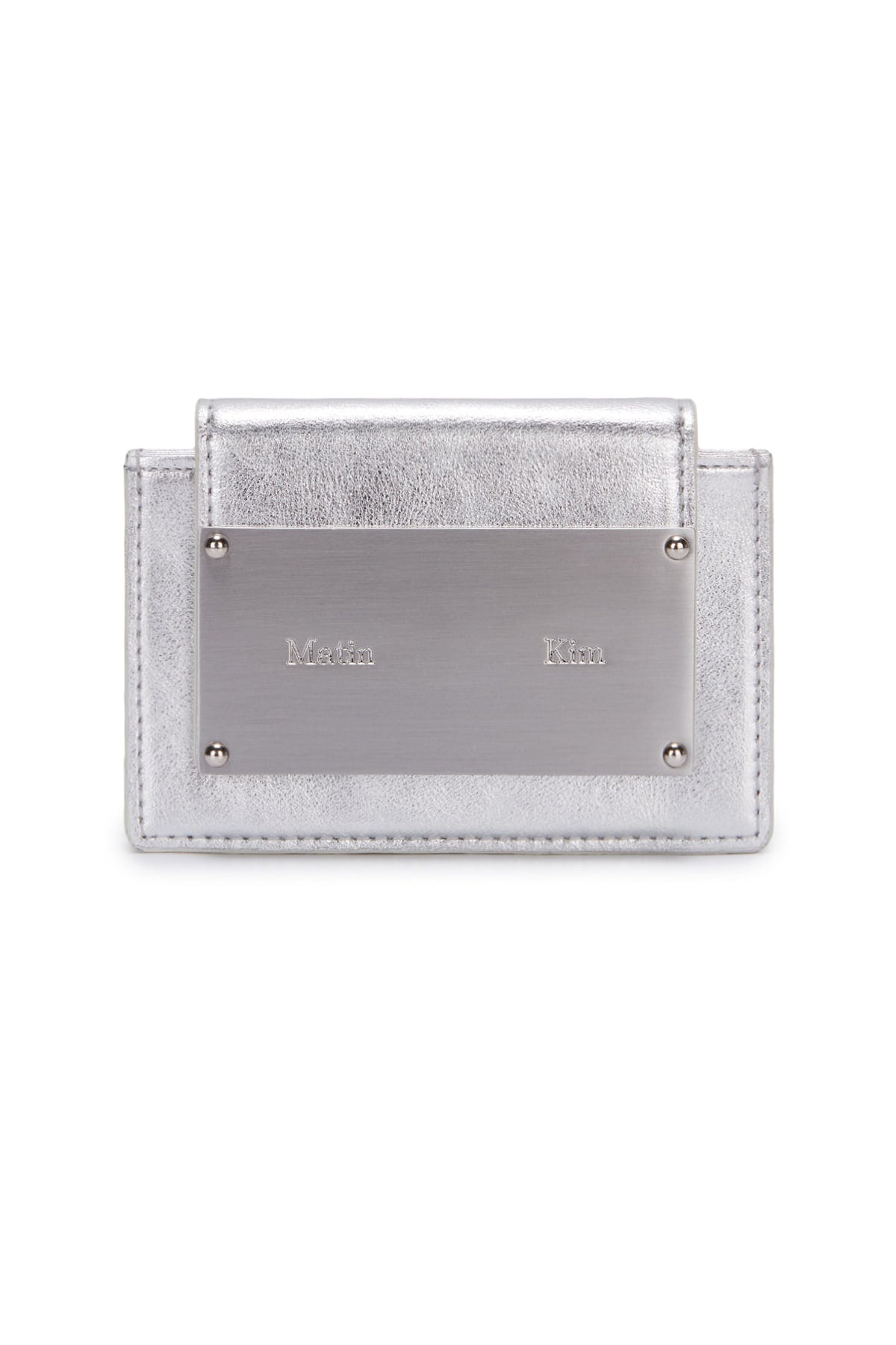 Matin Kim Accordion Wallet in Silver 銀色 風琴銀包 韓國代購 香港