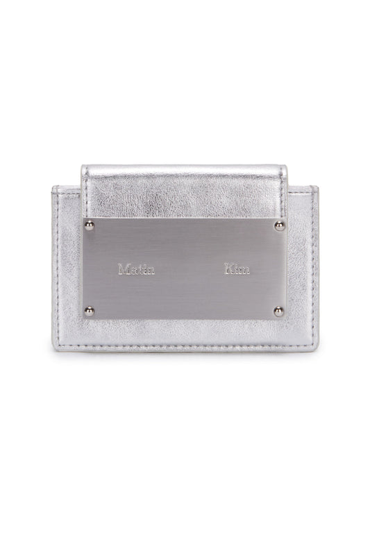 Matin Kim Accordion Wallet in Silver 銀色 風琴銀包 韓國代購 香港