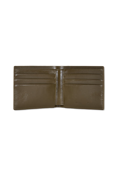 Matin Kim Steel Logo Business Wallet in Khaki 卡其色 細節圖 2