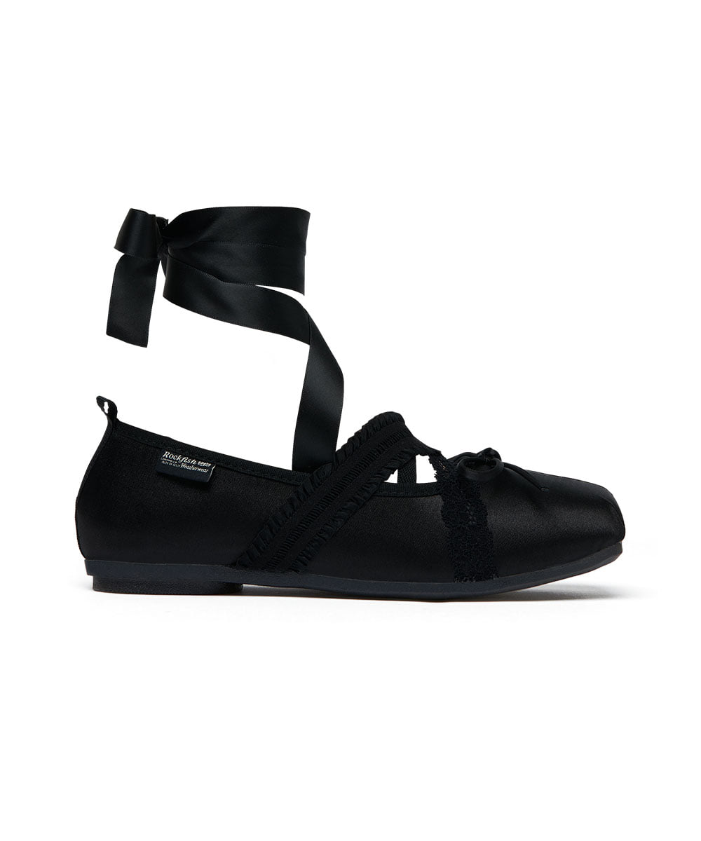 Rockfish Banding Ballet Flats 透明鞋底花紋
