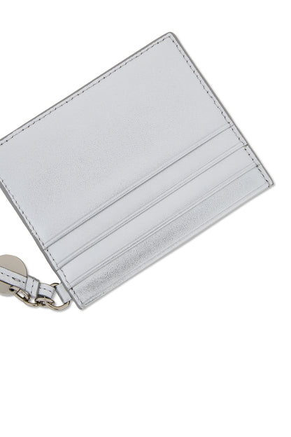 Matin Kim Steel Logo Rivet Card Wallet in Silver 銀色 細節圖 3