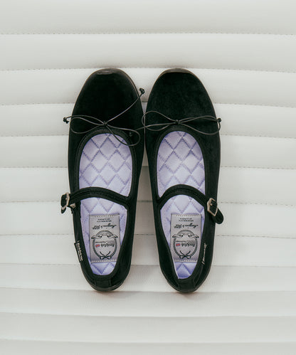 Rockfish Bella Maryjanes 絨面材質