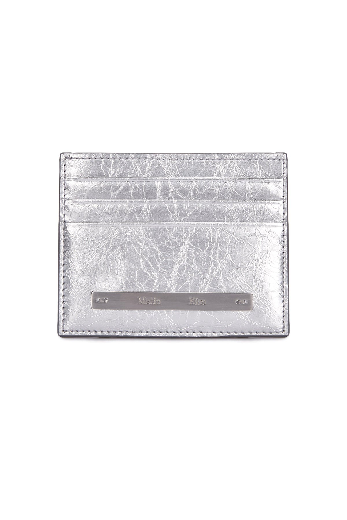 Matin Kim Slim Metal Card Holder in Silver 銀色 卡片夾 韓國代購 香港