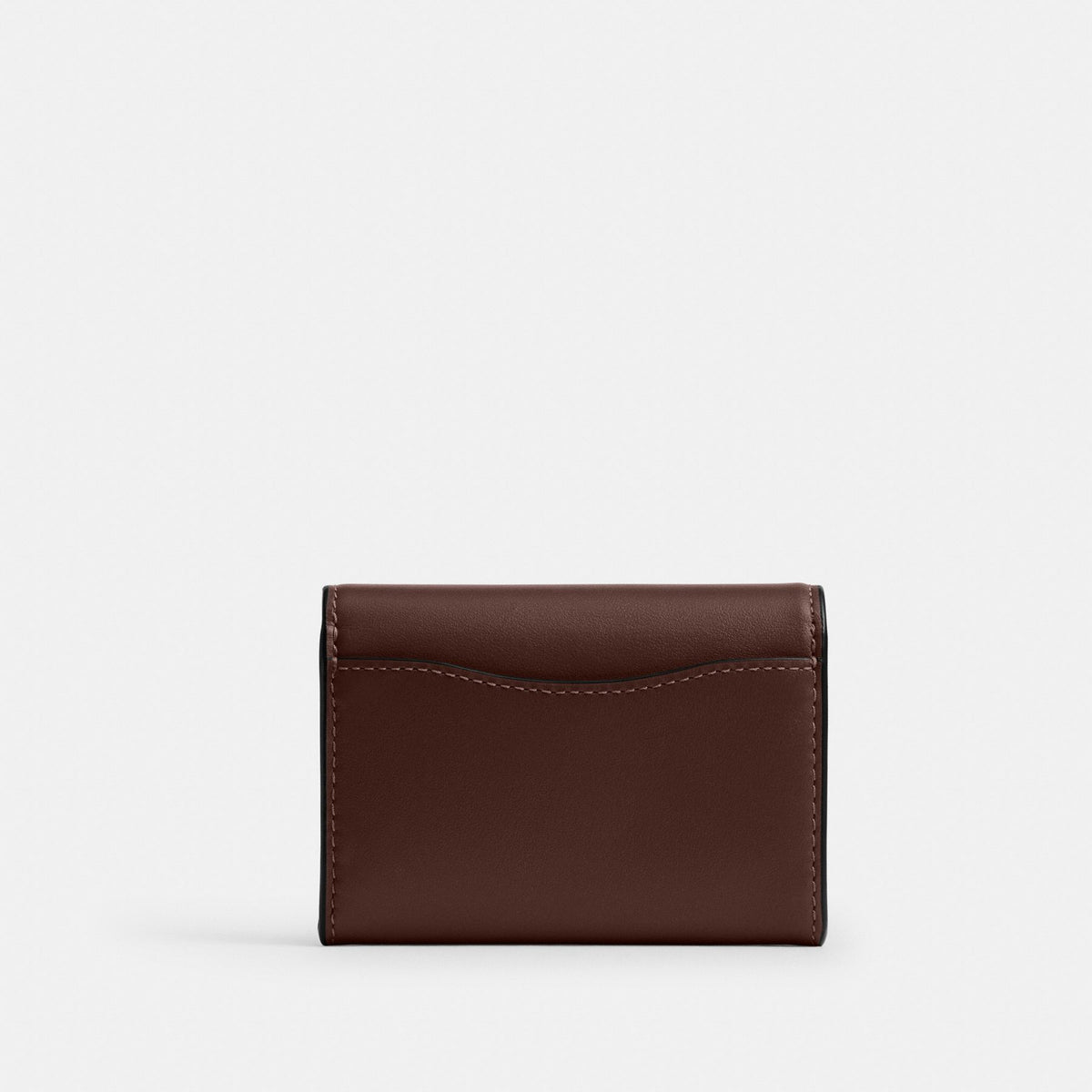 Coach ESSENTIAL 楓木啡翻蓋卡套 背面