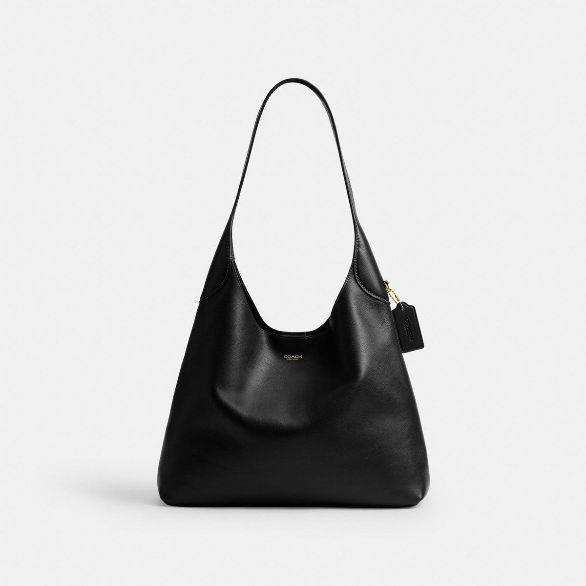 Coach Brooklyn Shoulder Bag 34 Black 主圖 1