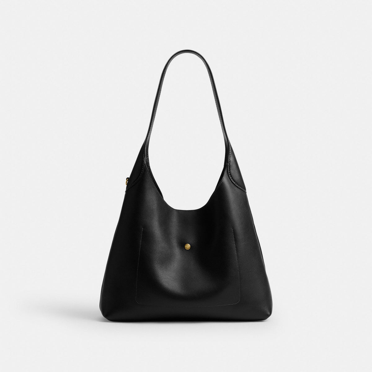 Coach Brooklyn Shoulder Bag 34 Black 主圖 3
