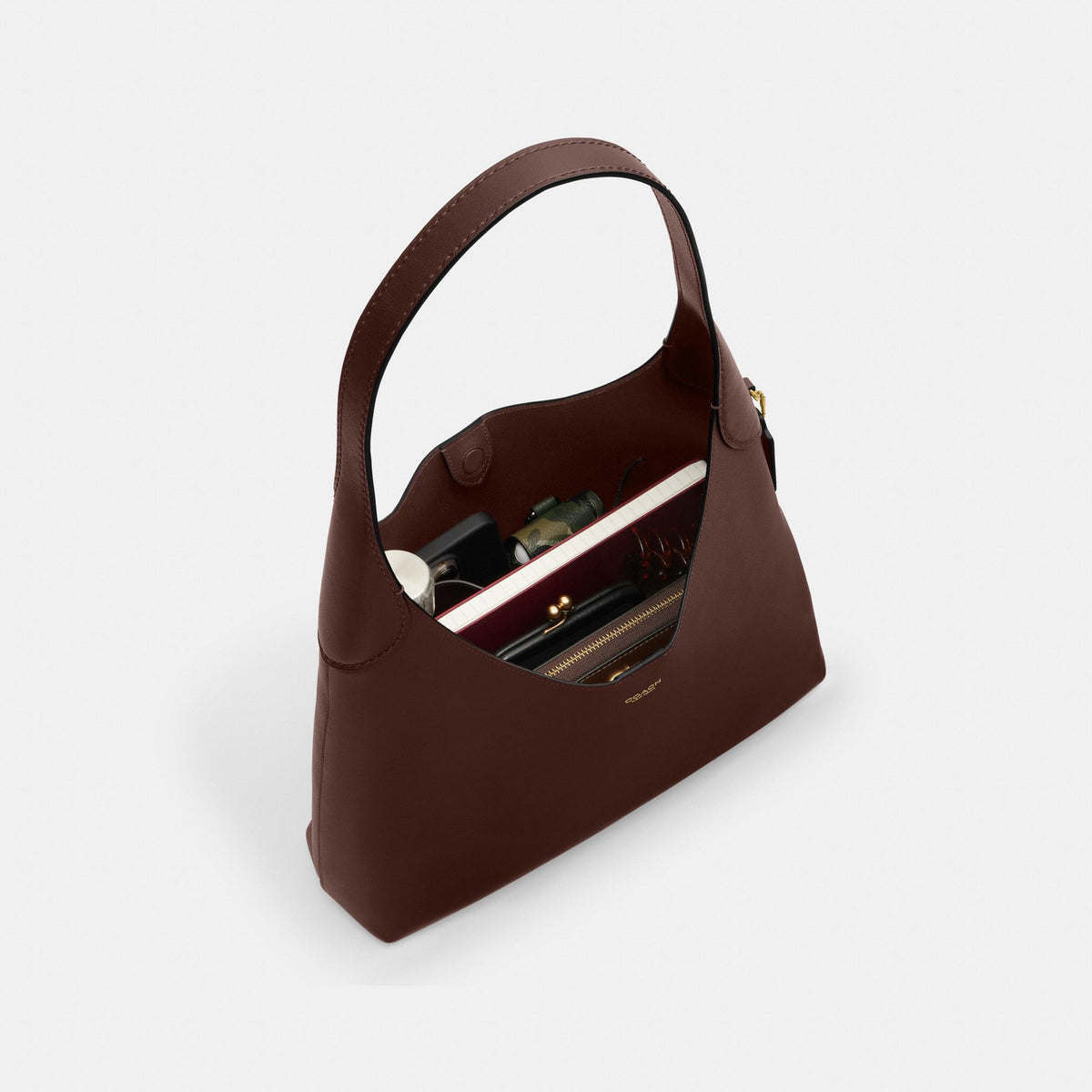 Coach Brooklyn Shoulder Bag 34 Maple 主圖 4