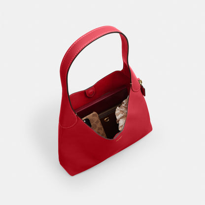 Coach Brooklyn Shoulder Bag 34 Scarlet 主圖 4