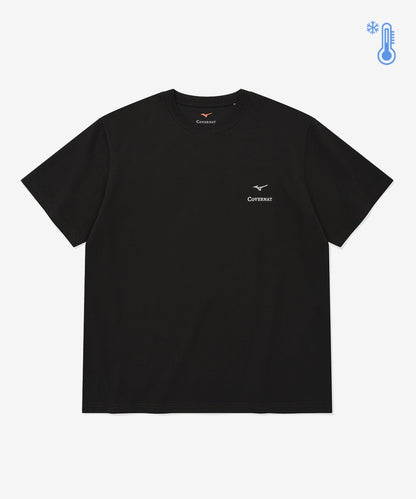 COVERNAT x MIZUNO Cool Cotton Motivation Graphic T-Shirt Black main image