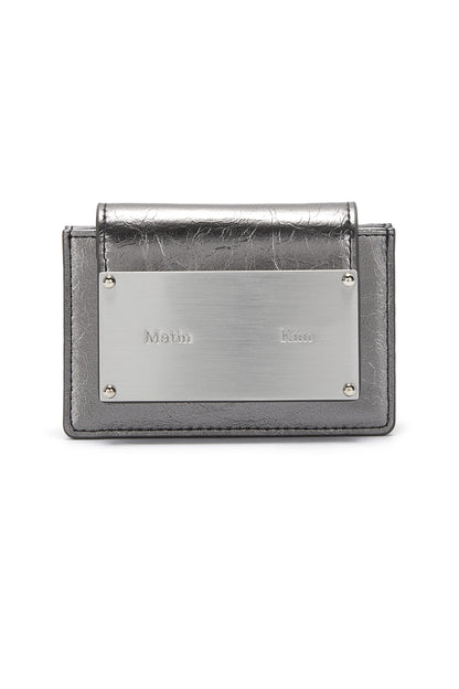 Matin Kim Accordion Wallet in Dark Silver 深銀色 風琴銀包 韓國代購 香港