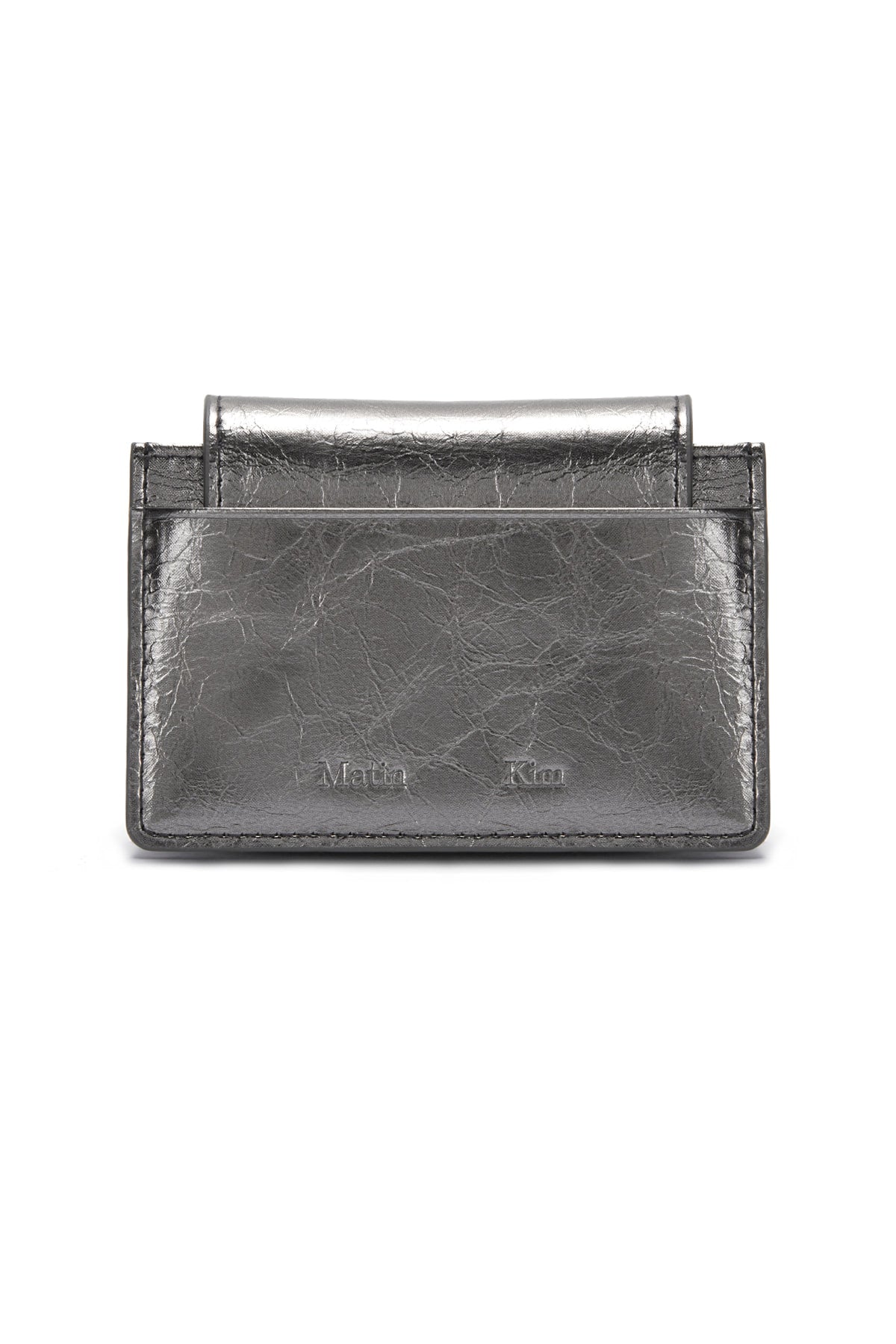 Matin Kim Accordion Wallet in Dark Silver 深銀色 細節圖 1