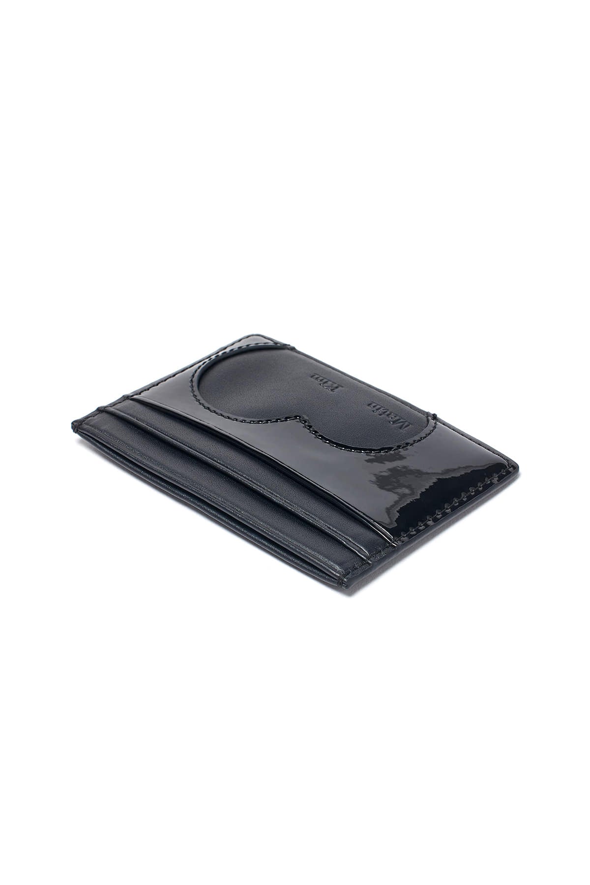 Matin Kim Heart Cut Out Card Wallet in Black 黑色 細節圖 2