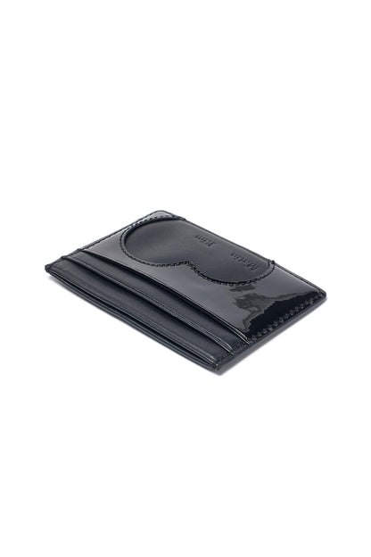 Matin Kim Heart Cut Out Card Wallet in Black 黑色 細節圖 2