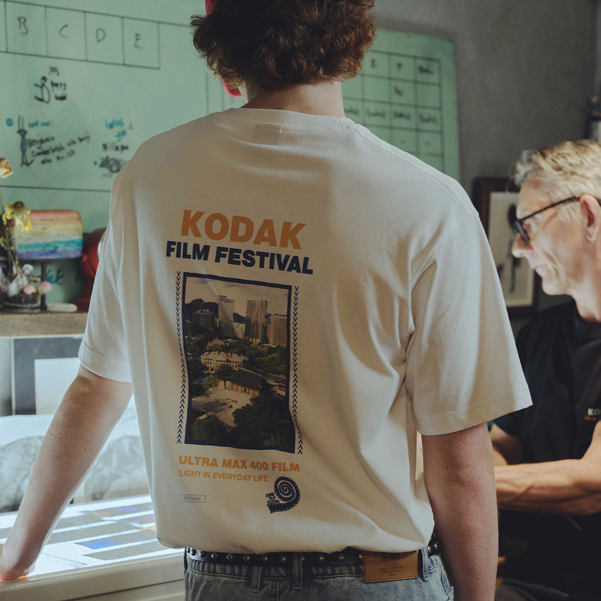 KODAK Film Festival Moment Short Sleeve T-Shirt White official image 1