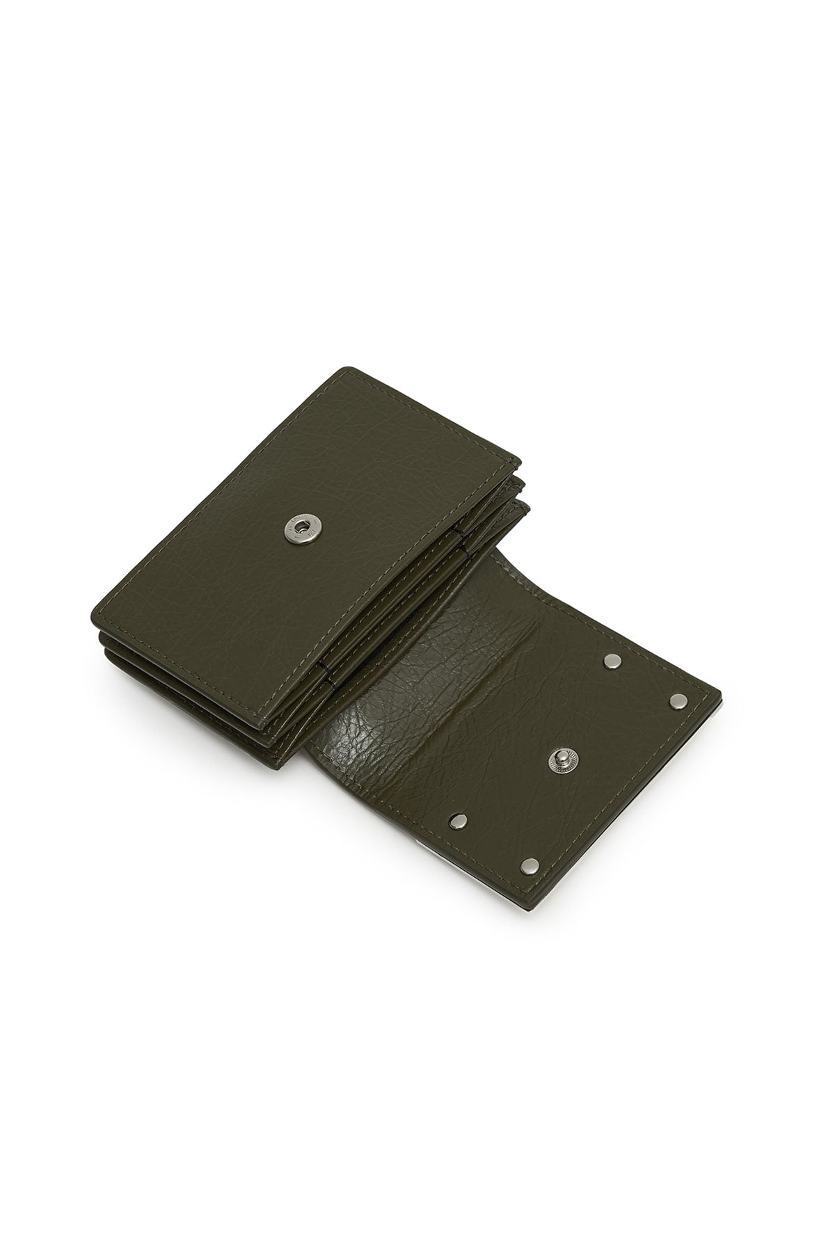 Matin Kim Accordion Wallet in Khaki 卡其色 細節圖 2