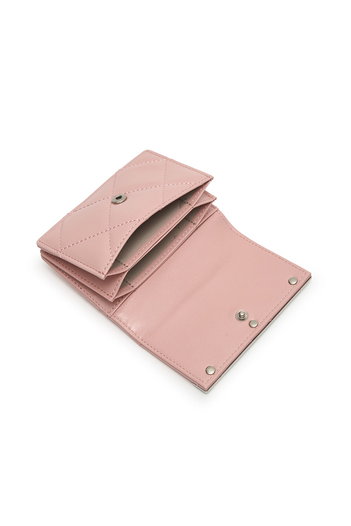 Matin Kim Puff Quilt Wallet in Pink 粉紅色 細節圖 3
