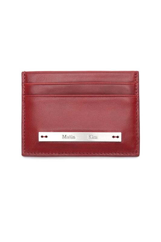 Matin Kim Vintage Card Wallet in Red 紅色 卡片銀包 韓國代購 香港