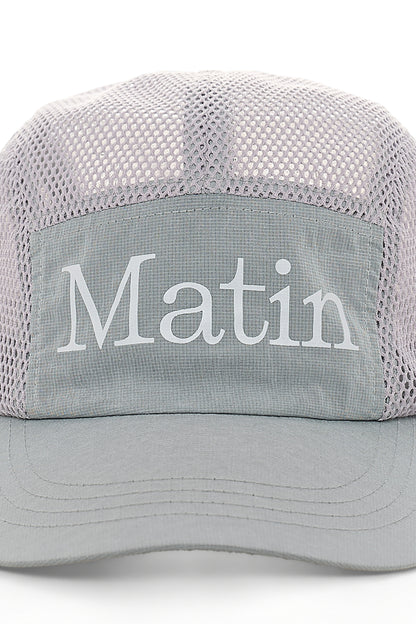 Matin Kim Matin Light Mesh Cap in Grey 灰色 細節圖 4
