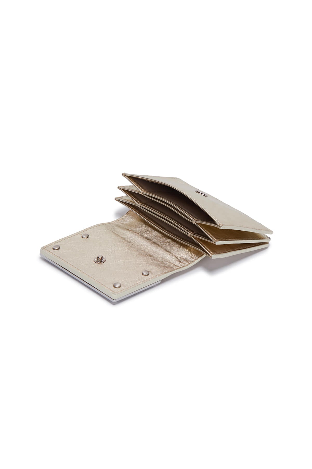 Matin Kim Accordion Wallet in Gold 金色 細節圖 2