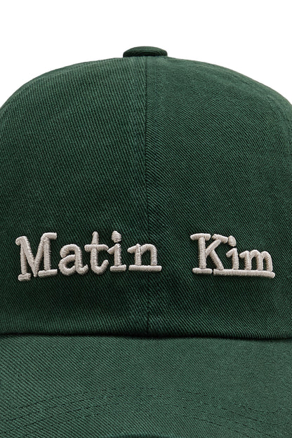 Matin Kim Matin Dusty Classic Logo Ball Cap in Green 綠色 細節圖 3