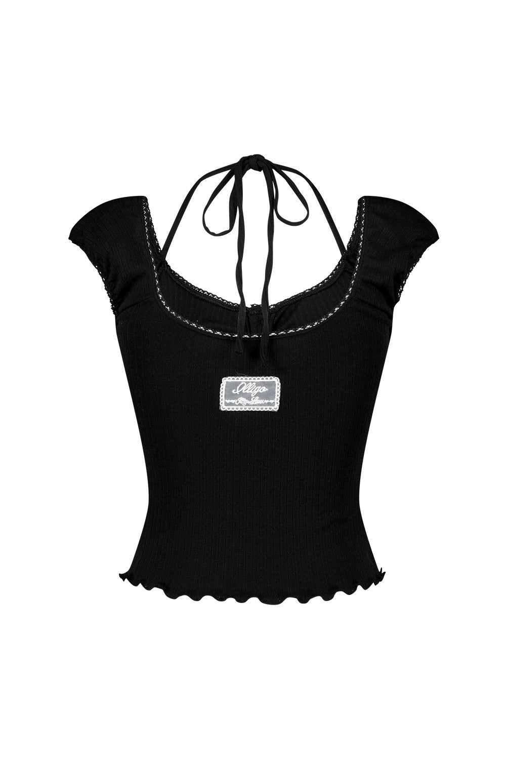 ILLIGO Button Halter Sleeveless Black official angle 4